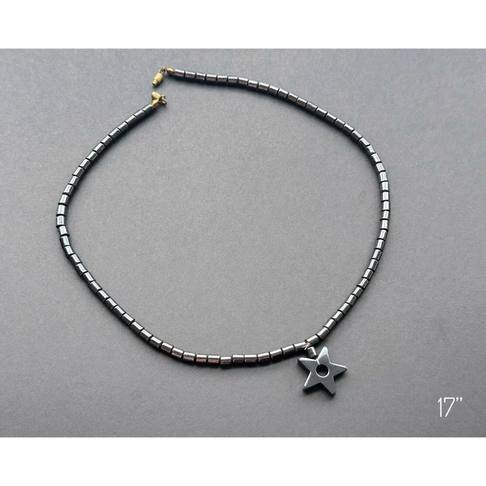 Hematite Necklace Lot of 4 - Picture 5 of 7